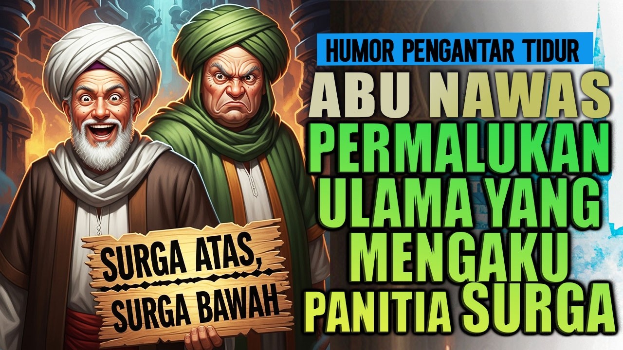 Abu Nawas Permalukan Ulama Yang Ciptakan Teori Perbedan Surga Bagi Kaya Dan Miskin || TAWA NAWAS HD