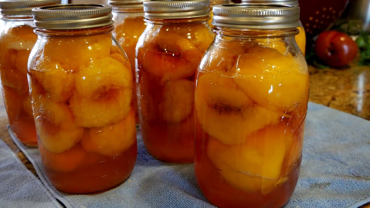 Canning Basics - How to Can Peaches