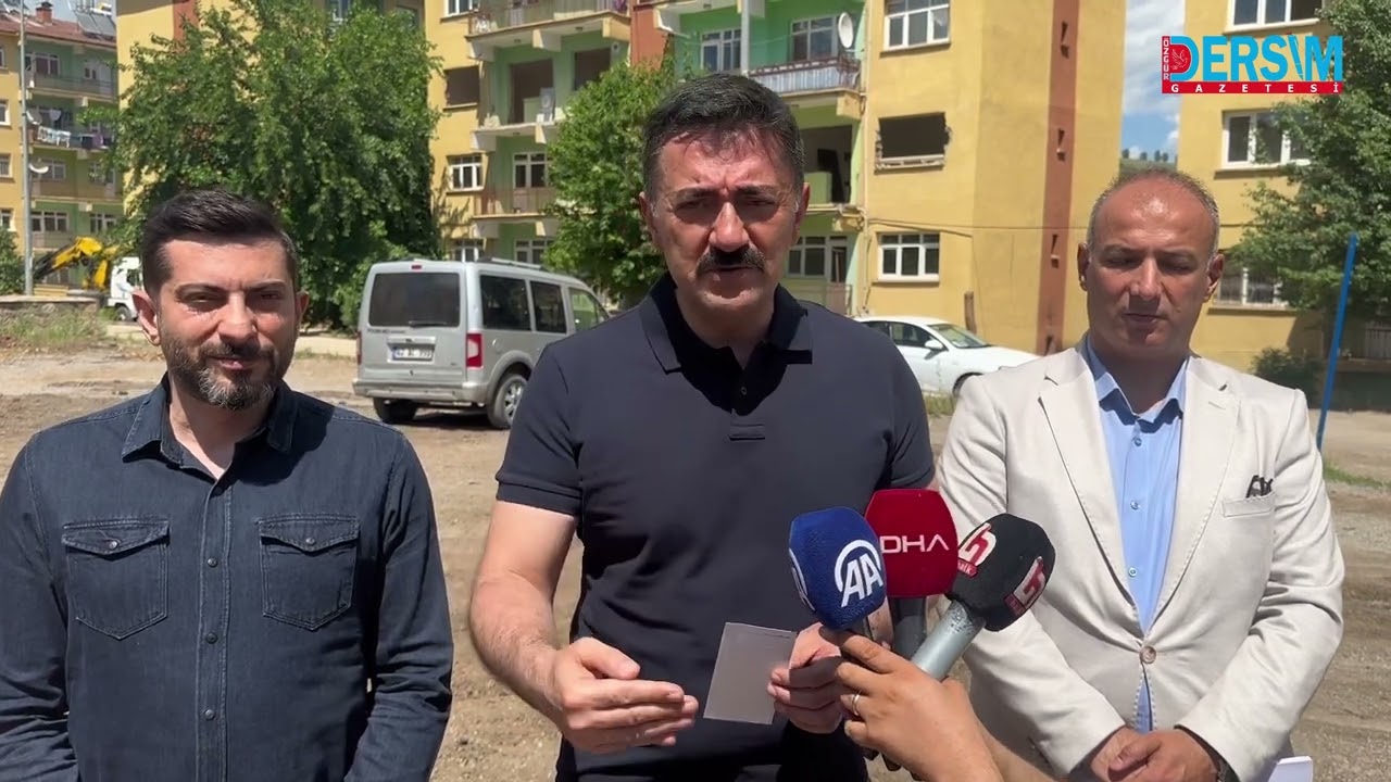 Deprem uyarısının yapıldığı Tunceli’de kentsel dönüşüm çalışmaları başladı