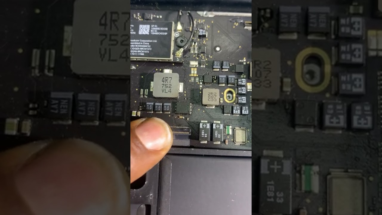 MacBook Air repair A1466 (trackpad nd Keybord issue )