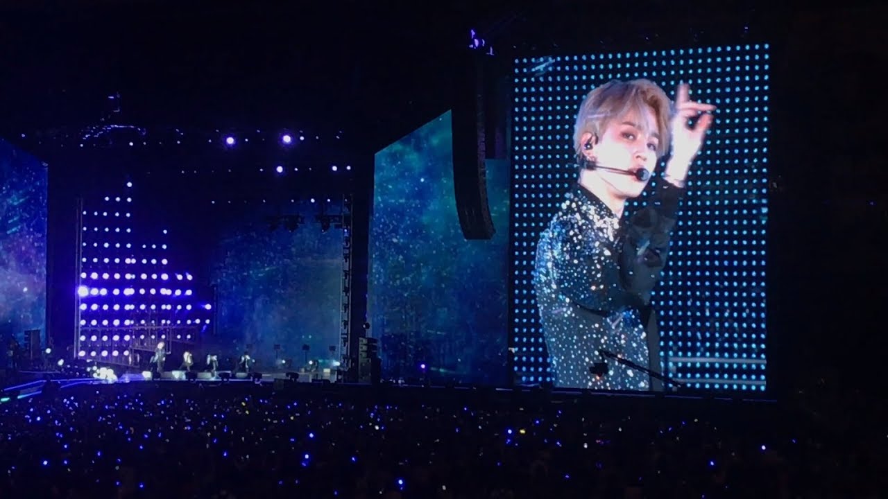 BTS Jimin - Serendipity (Love Yourself Tour) in Citi Field NYC 181006