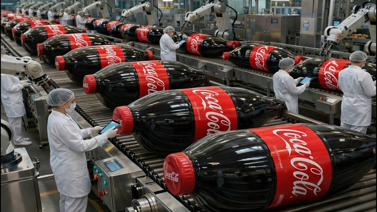 Inside the Coca-Cola Factory – Full Process How Million-Dollar Soda Is Made