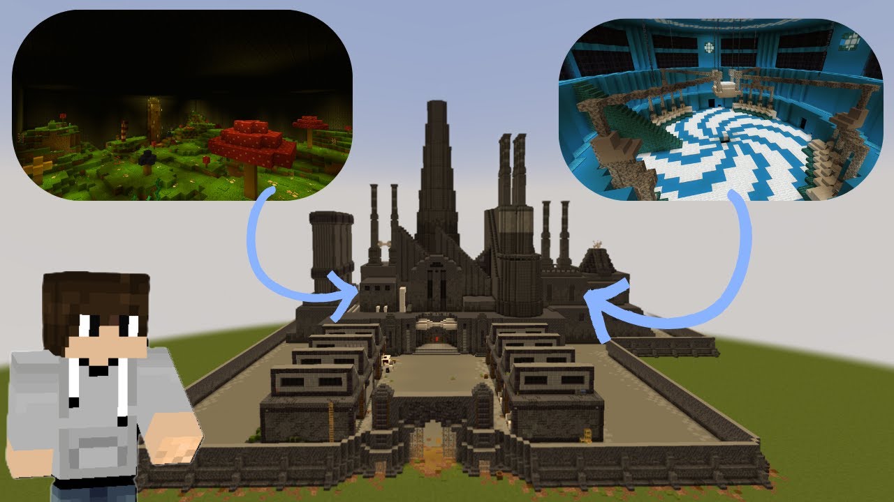 Willy Wonka's Chocolate Factory in Minecraft