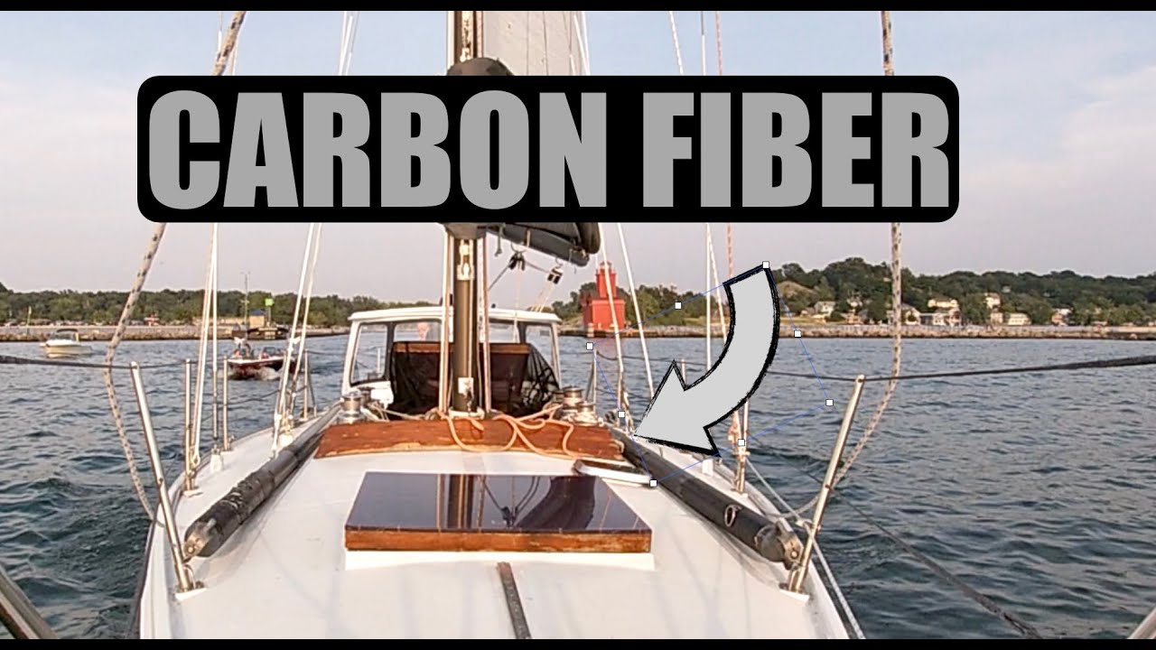 Carbon fiber on our 50 year old boat? We LOVE it! S2 Ep14