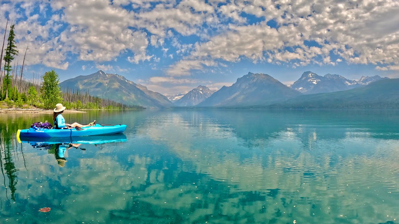 Kayak Glacier: Lake McDonald from Apgar Village in Glacier National Park