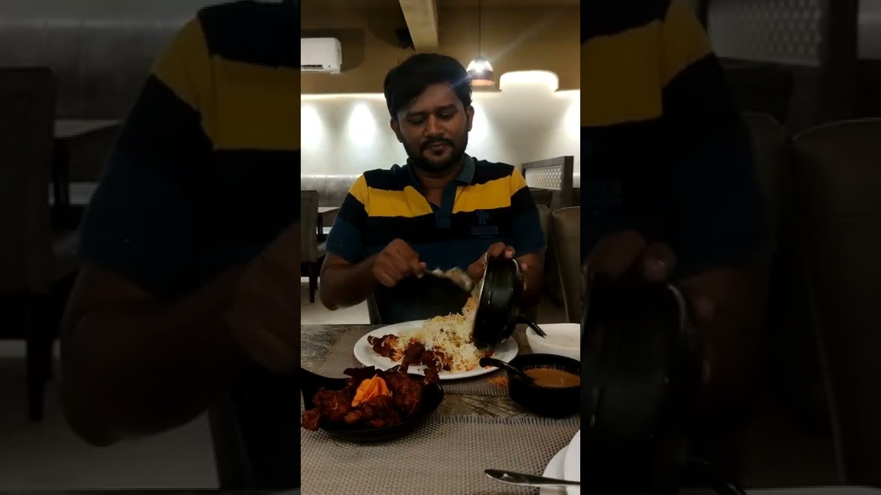 Chicken Lollipop Biryani Eating Challenge 🤤| Biryaniwala Tirupati| phonepe,googlepay🤦
