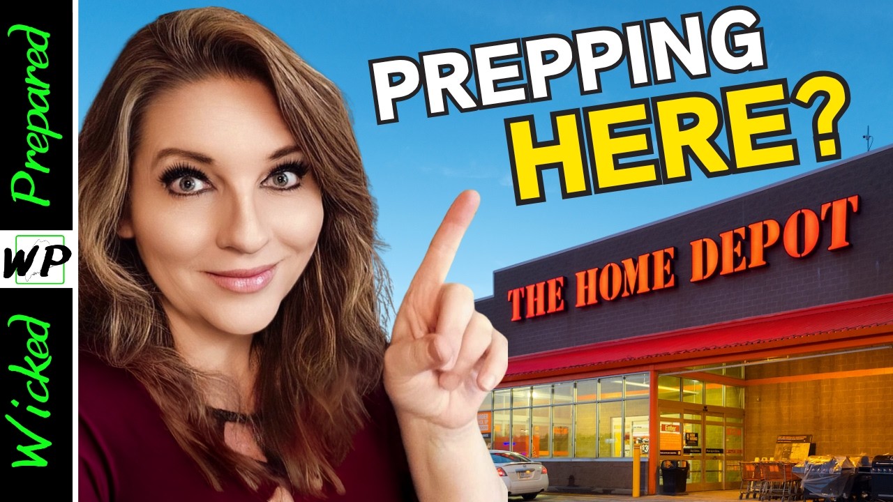 DON'T Leave the Home Depot without these Prepper and Survival Items! Prepper's Guide- Survive SHTF!