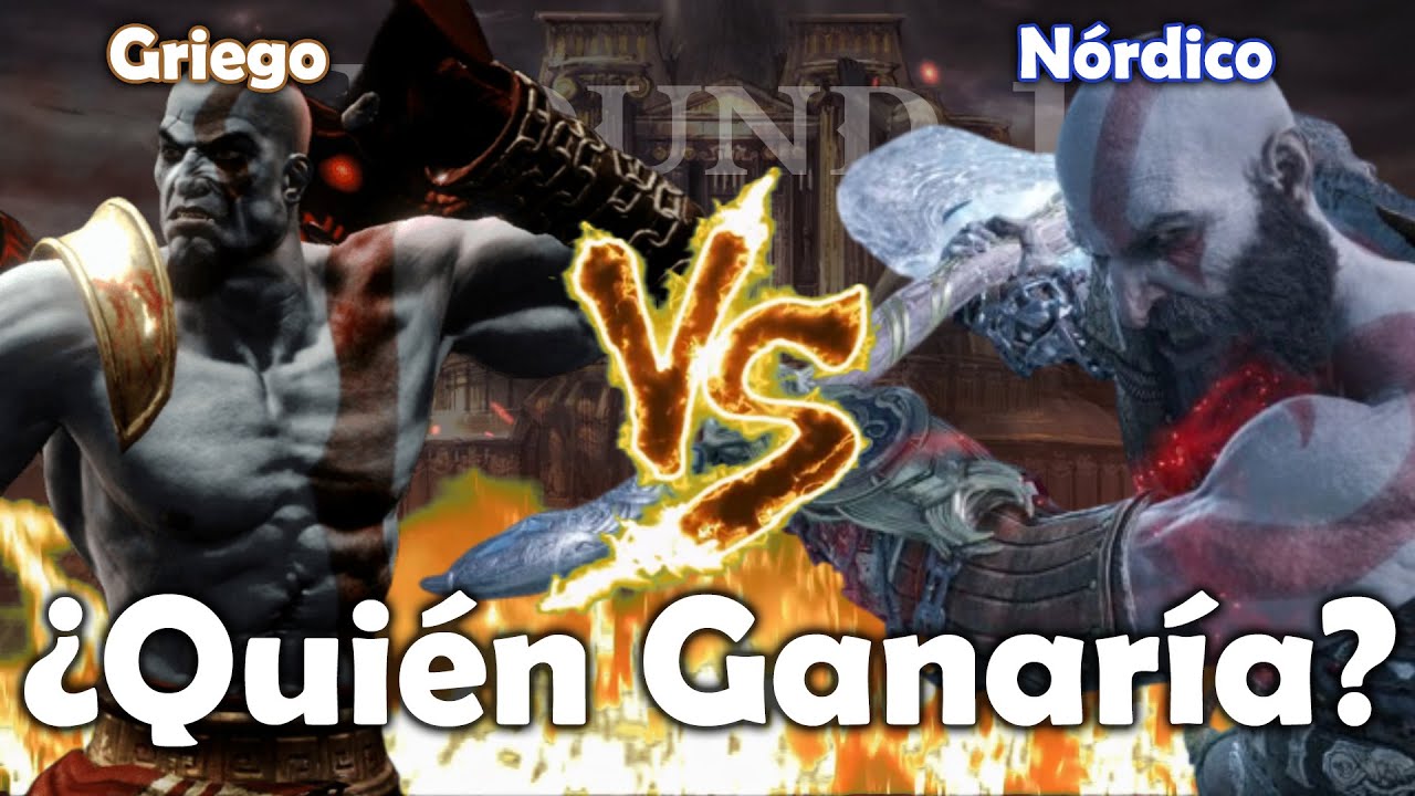 Kratos GRIEGO vs Kratos NÓRDICO. ¿Quién ganaría? | JormundGamer21
