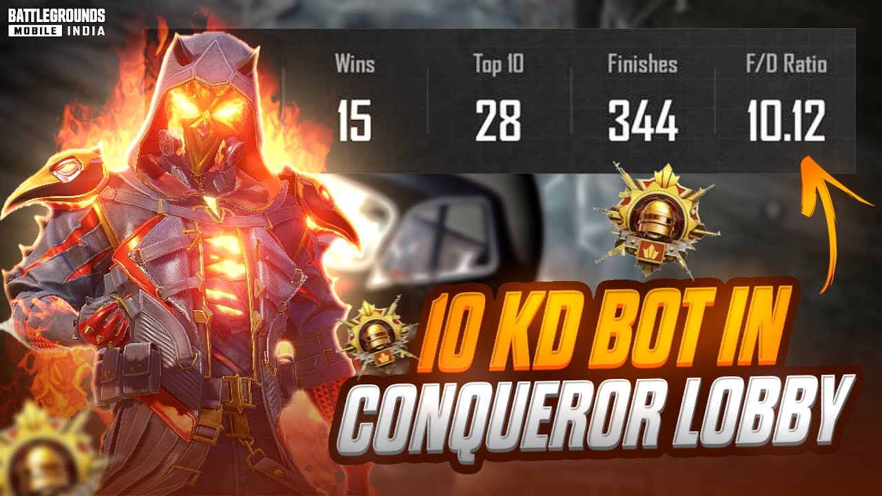 Top 100 Conqueror Rank Push Intense Gameplay | Fastest 10 KD Conqueror Player in BGMI / Pubg Mobile