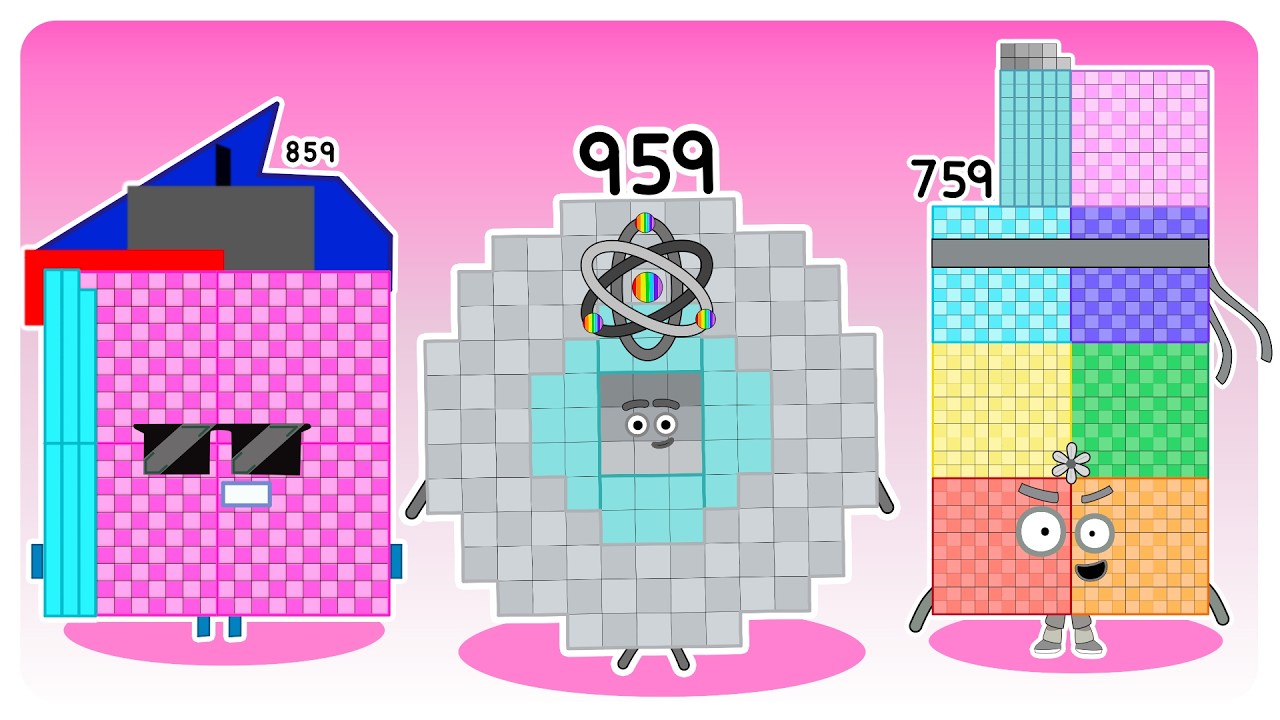 Sprunki OC Numberblocks 759, 859, 959 | Best Sprunki Compilation #sprunki #numberblocks #incredibox
