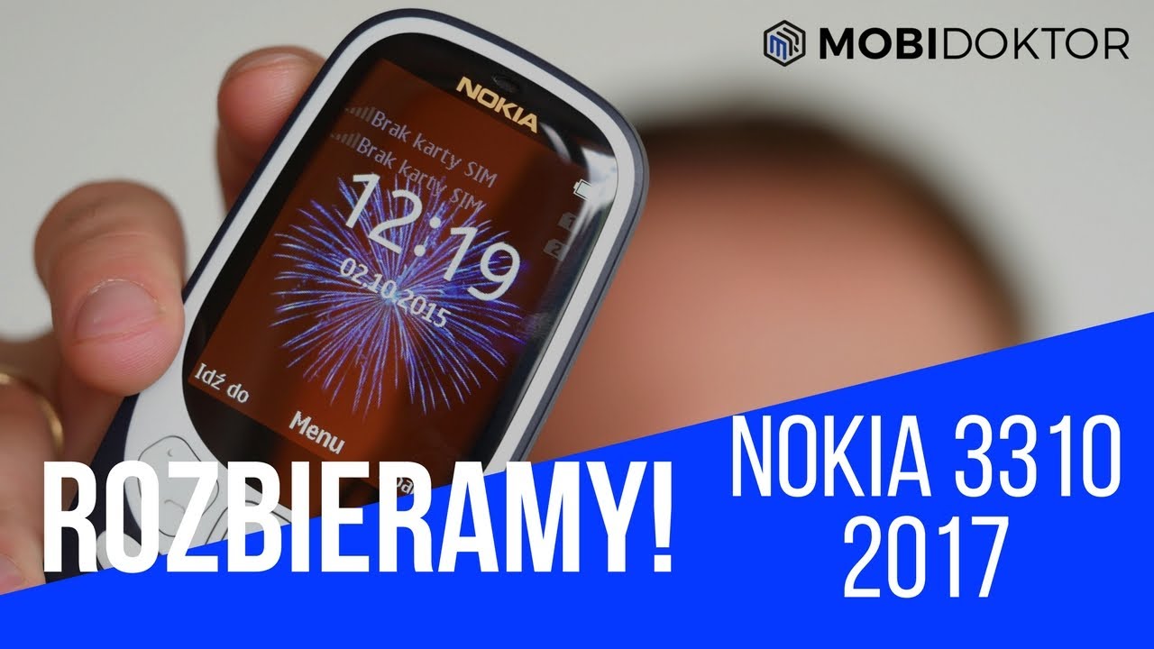 Nokia 3310 2017 - Rozebrana! Mobidoktor | Teardown