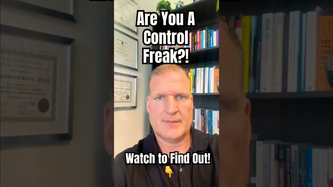 How to Know if You Are a  Control Freak