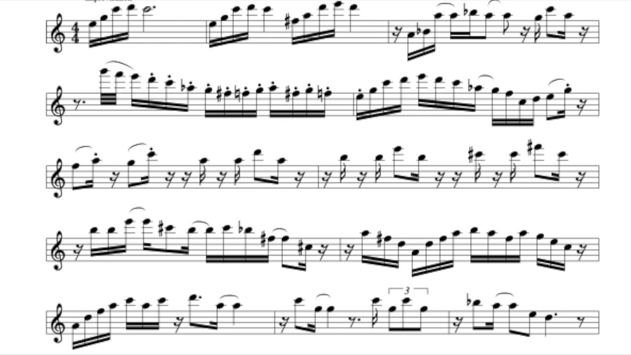 Friends - Joe Farrell (flute) transcription