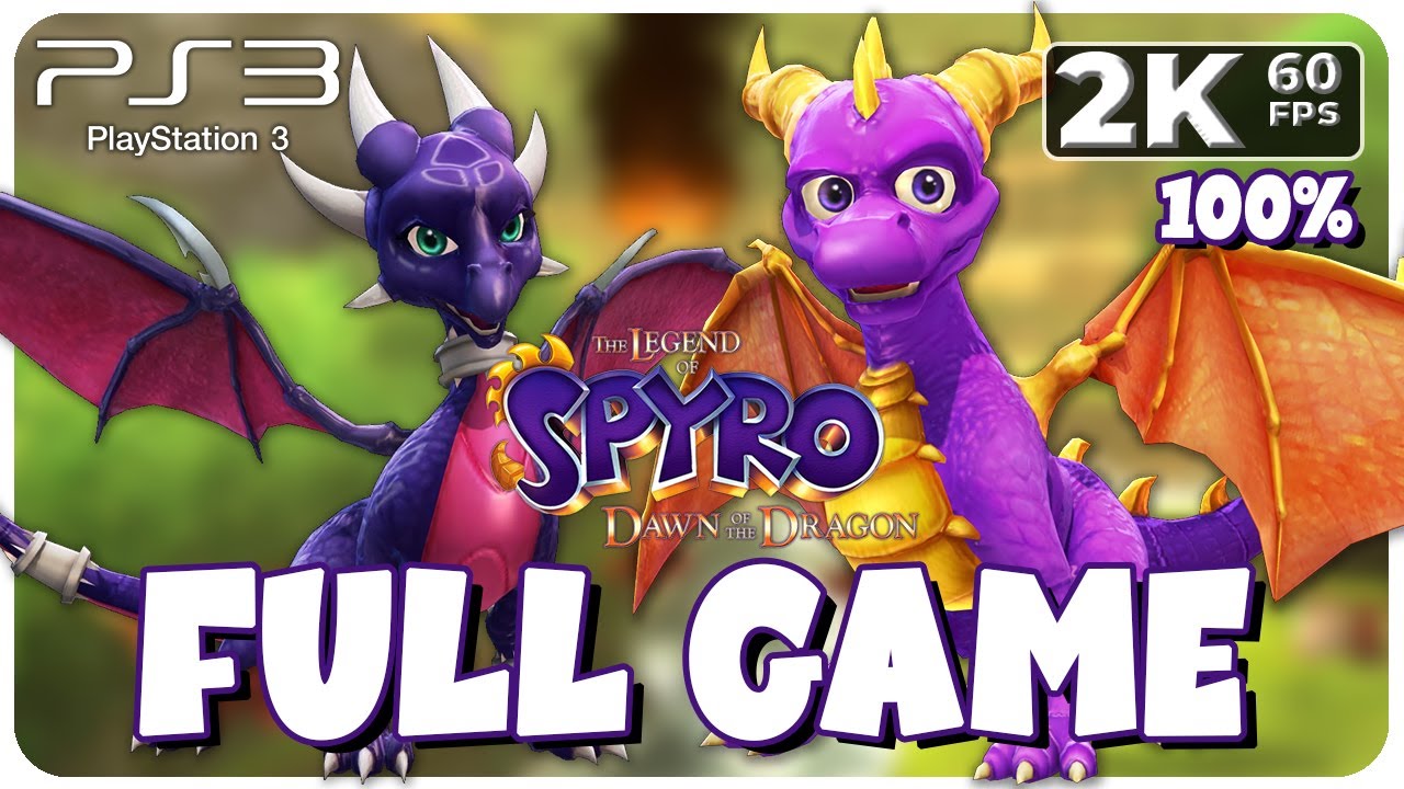 Legend of Spyro: Dawn of the Dragon (PS3) - FULL GAME 'Longplay' 100% 1440p60 Walkthrough NC