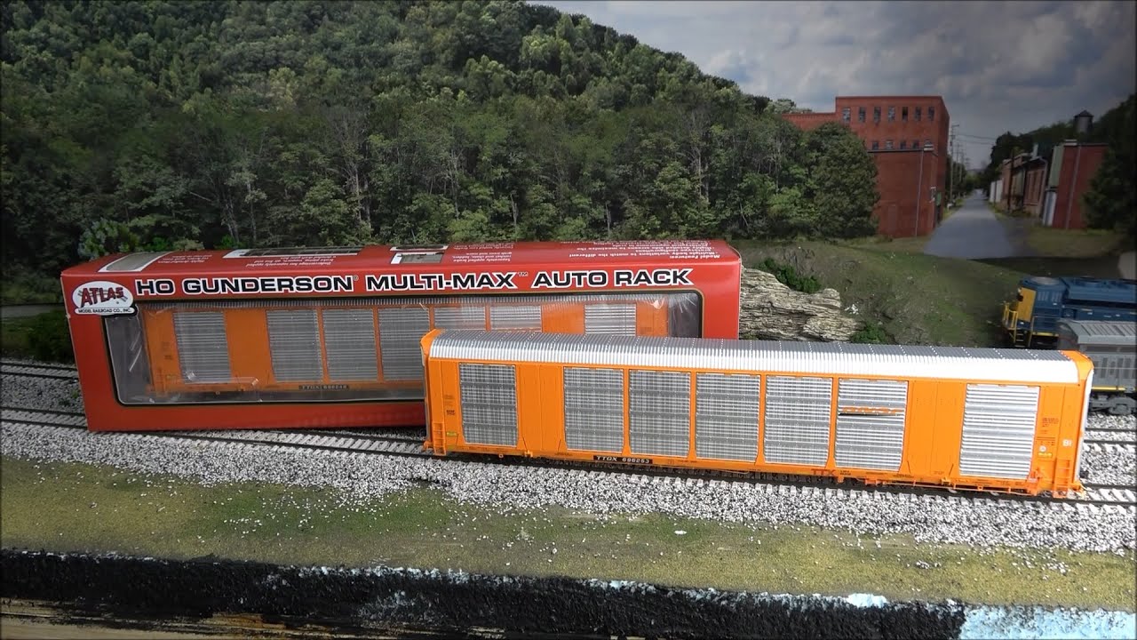 Review: Atlas HO Gunderson MultiMax Auto Racks! 2020 Release!