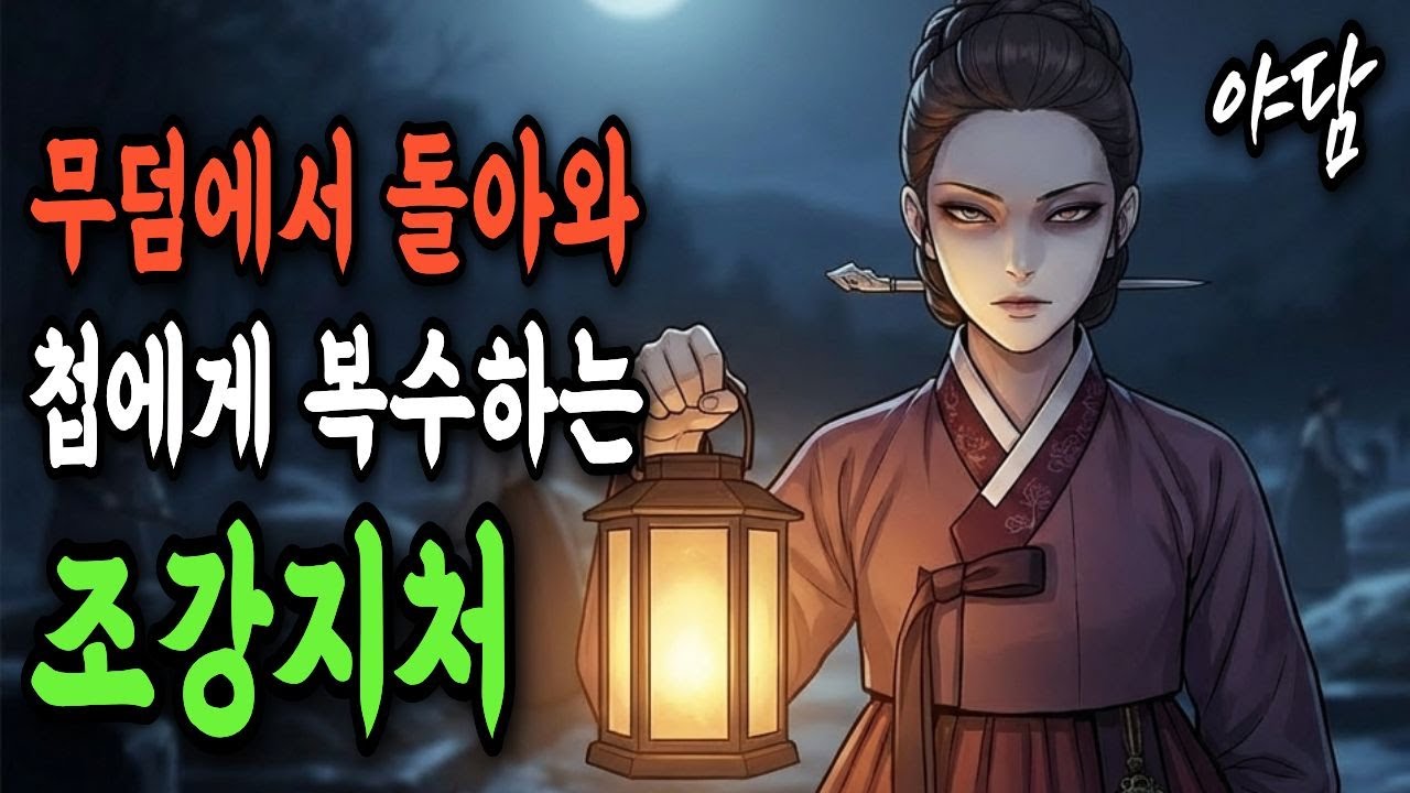 죽은 본처를 닮은 여인이 마을에 나타났다. | 야담 옛날이야기 오디오북