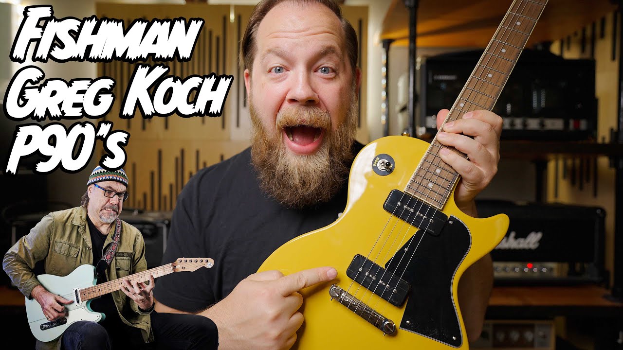 ОНИ ЗДЕСЬ! Звукосниматели Fishman Greg Koch P90!