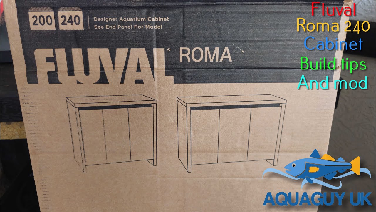 Building Fluval Roma cabinet  adding modification