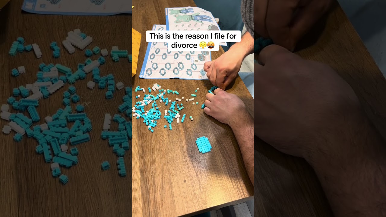 Neacole bear bricks threaten marital bliss! #buildingblocks #neacolebricks