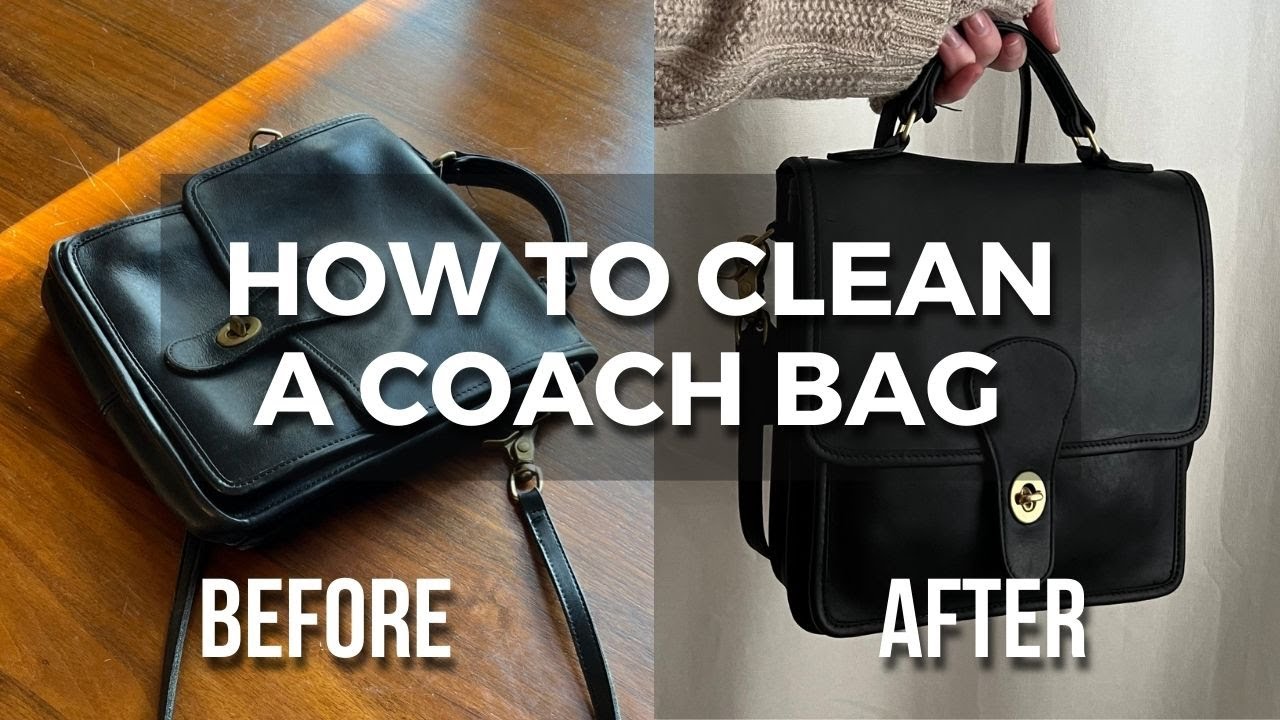 Я сдала в аренду и отреставрировала винтажную сумку Coach.