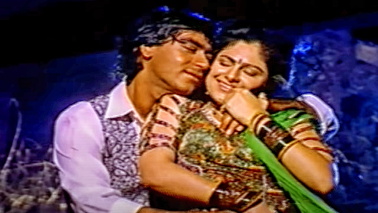 भीगी हुई है रात मगर HD | Ajay Devgan, Ayesha Jhulka | संग्राम | Kumar Sanu, Kavita Krishnamurthy