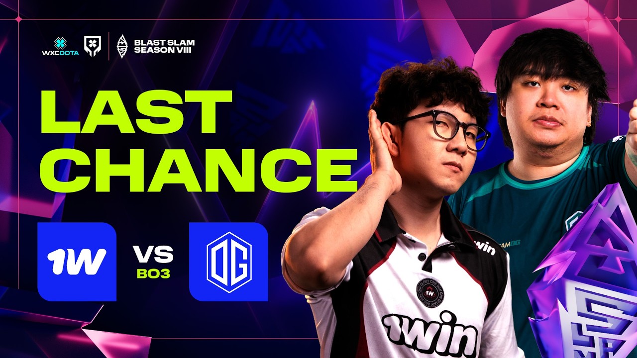Full Game: OG vs 1w Team - Game 2 (BO3) | Blast Slam VIII Last Chance