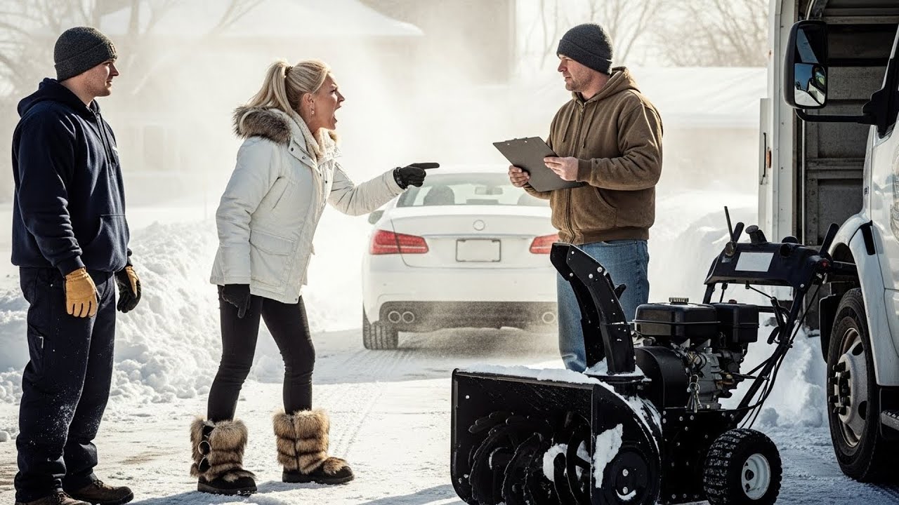 HOA Karen Demanded I Shovel Her Driveway After A Blizzard, Unaware I Own Her Snow Removal Company