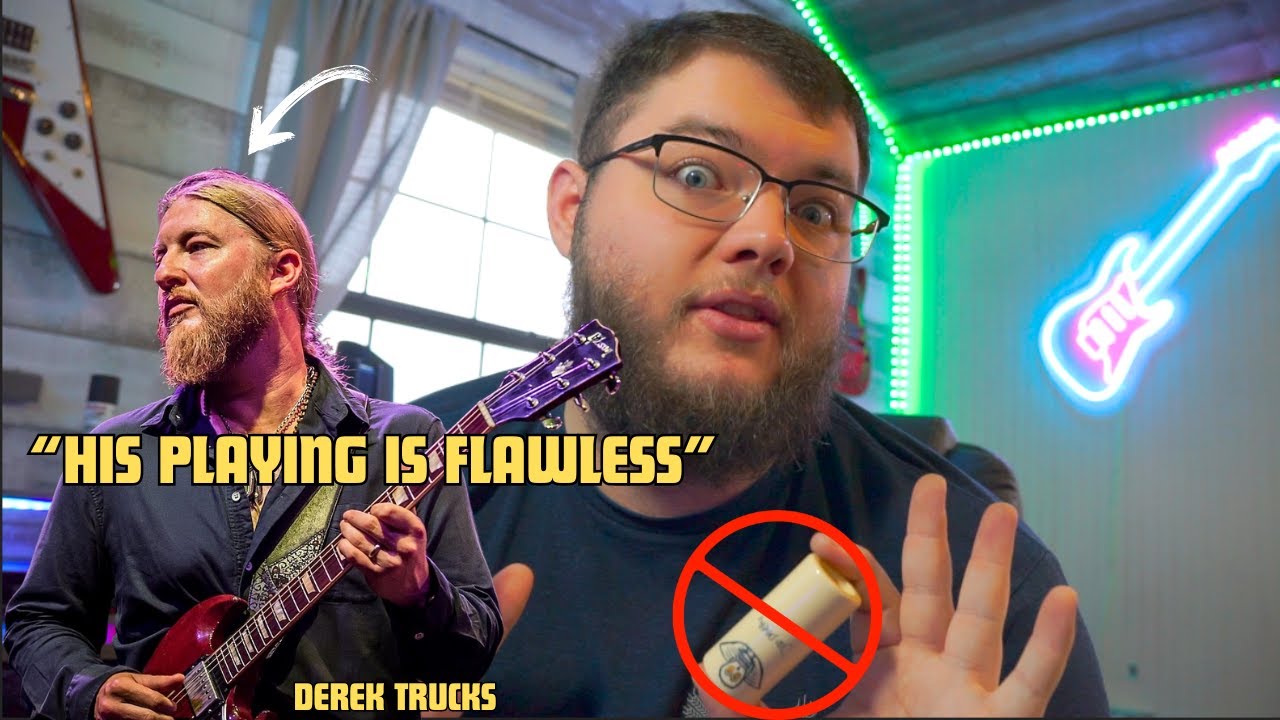 How to Mimic Derek Trucks WITHOUT A Slide! Guitar Lesson