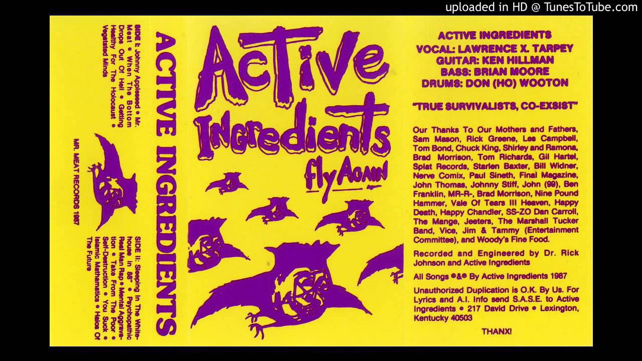Active Ingredients - Johnny Appleseed