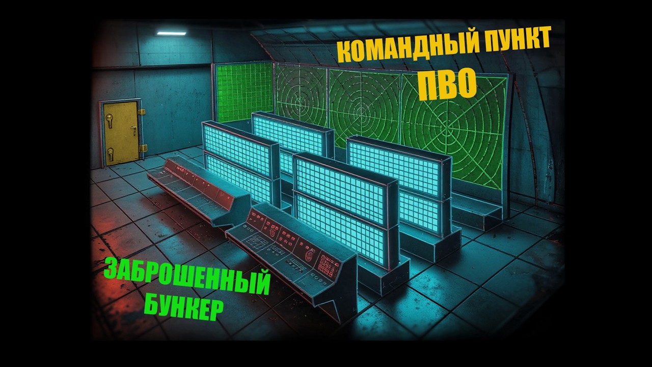 Заброшенный бункер Командного Пункта 25-й дивизии ПВО 