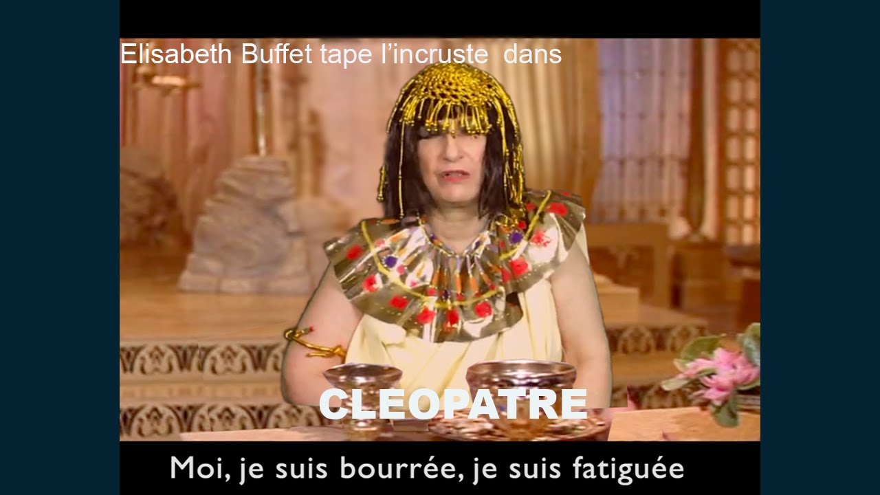 Elisabeth Buffet tape l'incruste dans 