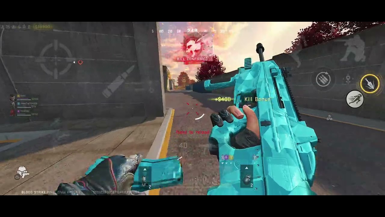 POCO X7 PRO BLOOD STRIKE GAMEPLAY