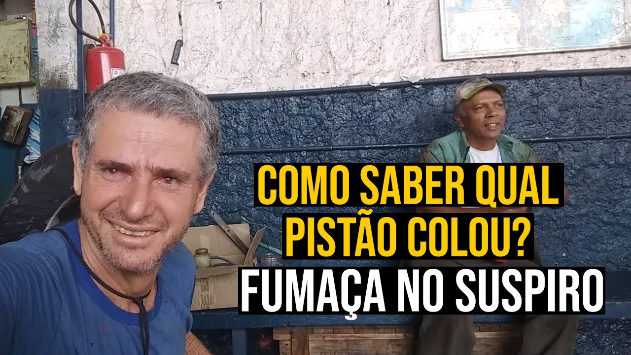 Fumaça no suspiro | Como saber qual pistão colou?