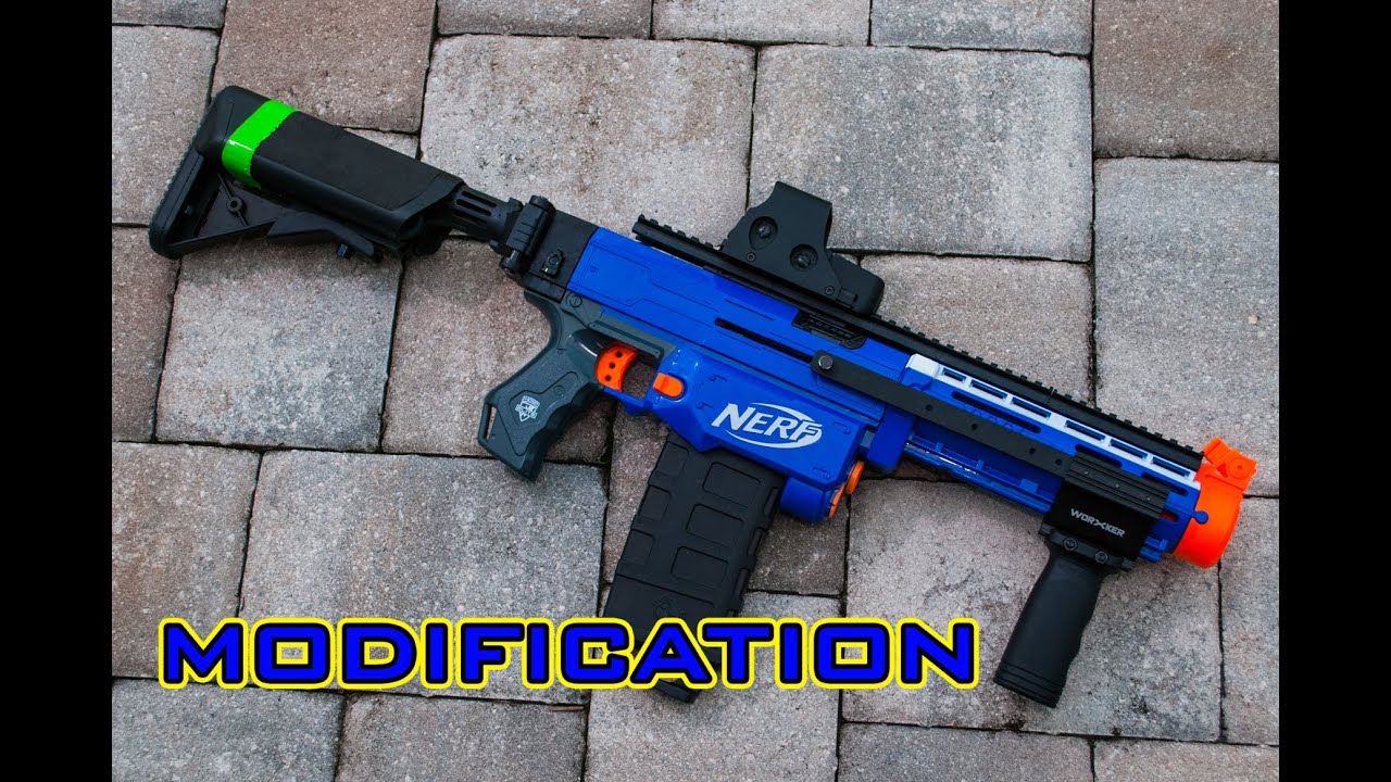 [MOD] Nerf Retaliator Modification | Worker Parts Galore!