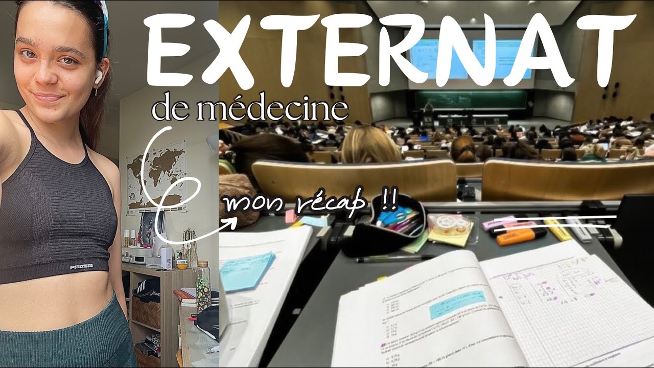 MA 4ème ANNÉE de MÉDECINE (récap, stage, notes, méthode de travail)