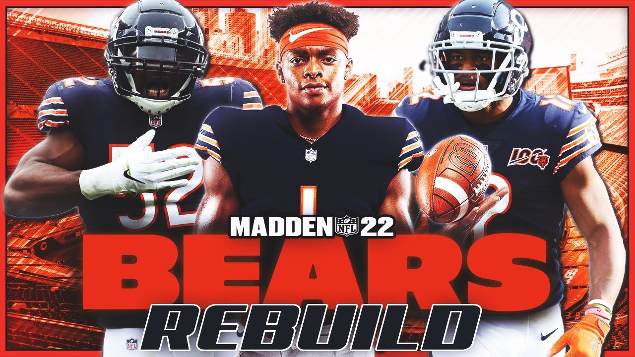 Rebuilding the Chicago Bears | Justin Fields Proves He's The BEST Rookie QB! | Madden 22 Franchise