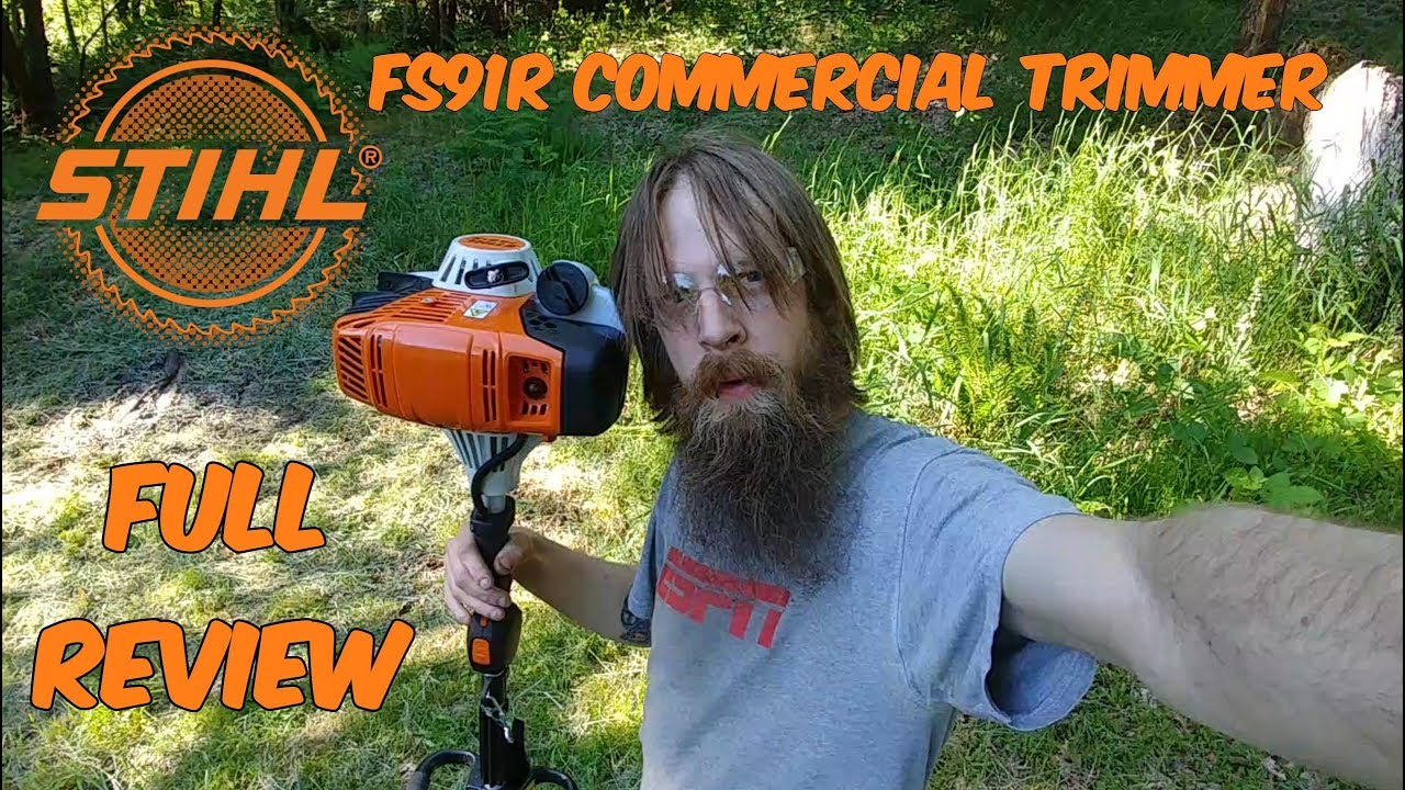 Полный обзор коммерческого триммера Stihl FS91R.