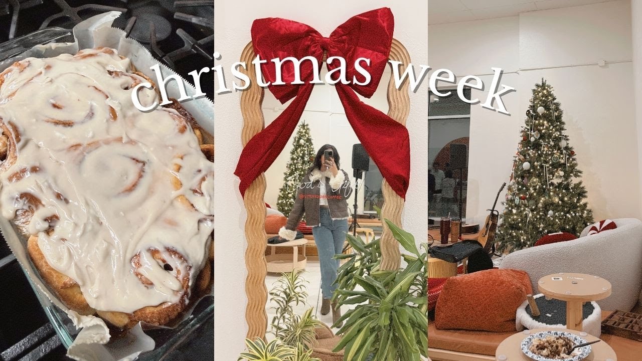 VLOGMAS ✨ Рождественские праздники, выпечка печенья, просмотр фильмов