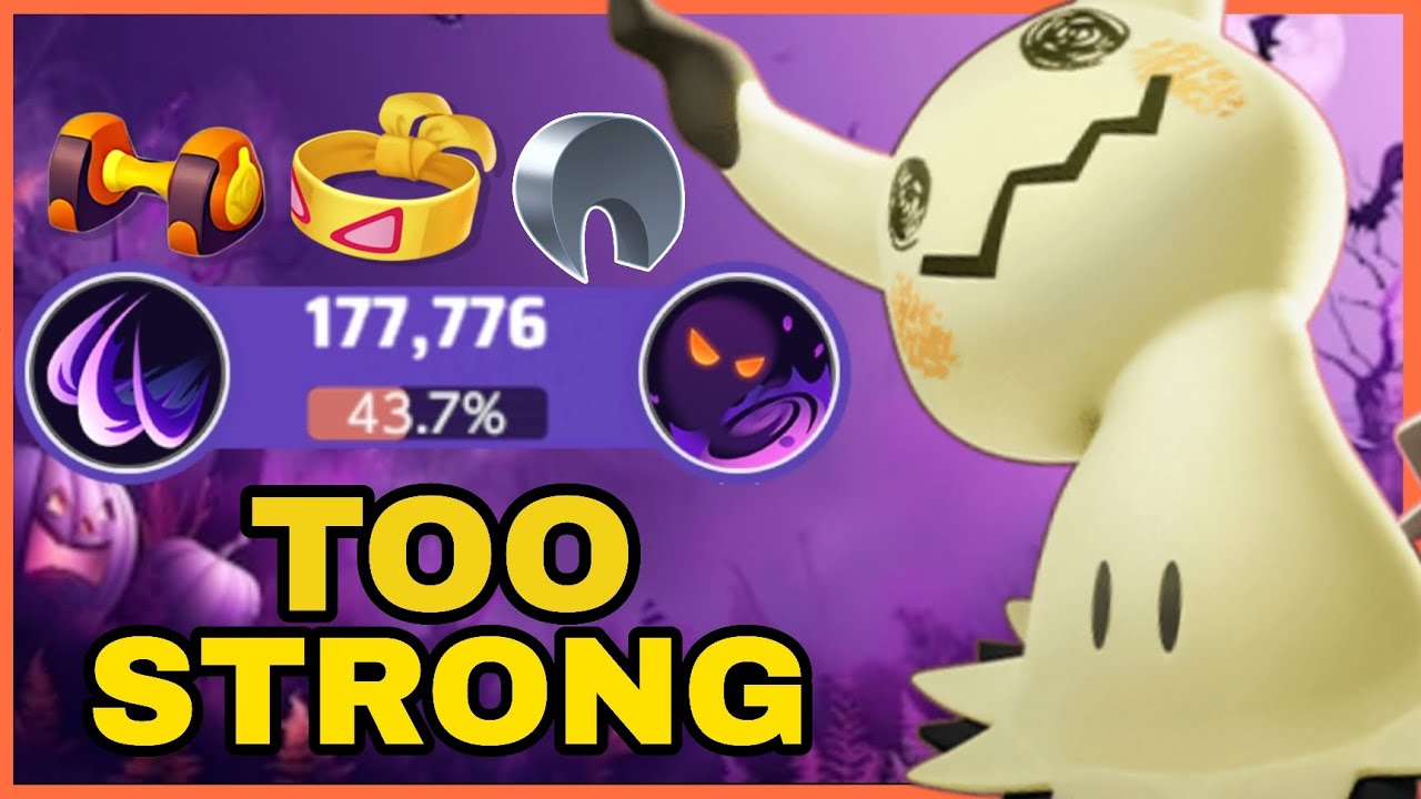 Insane mimikyu gameplay | Carrying ranked games | Pokemon Unite |