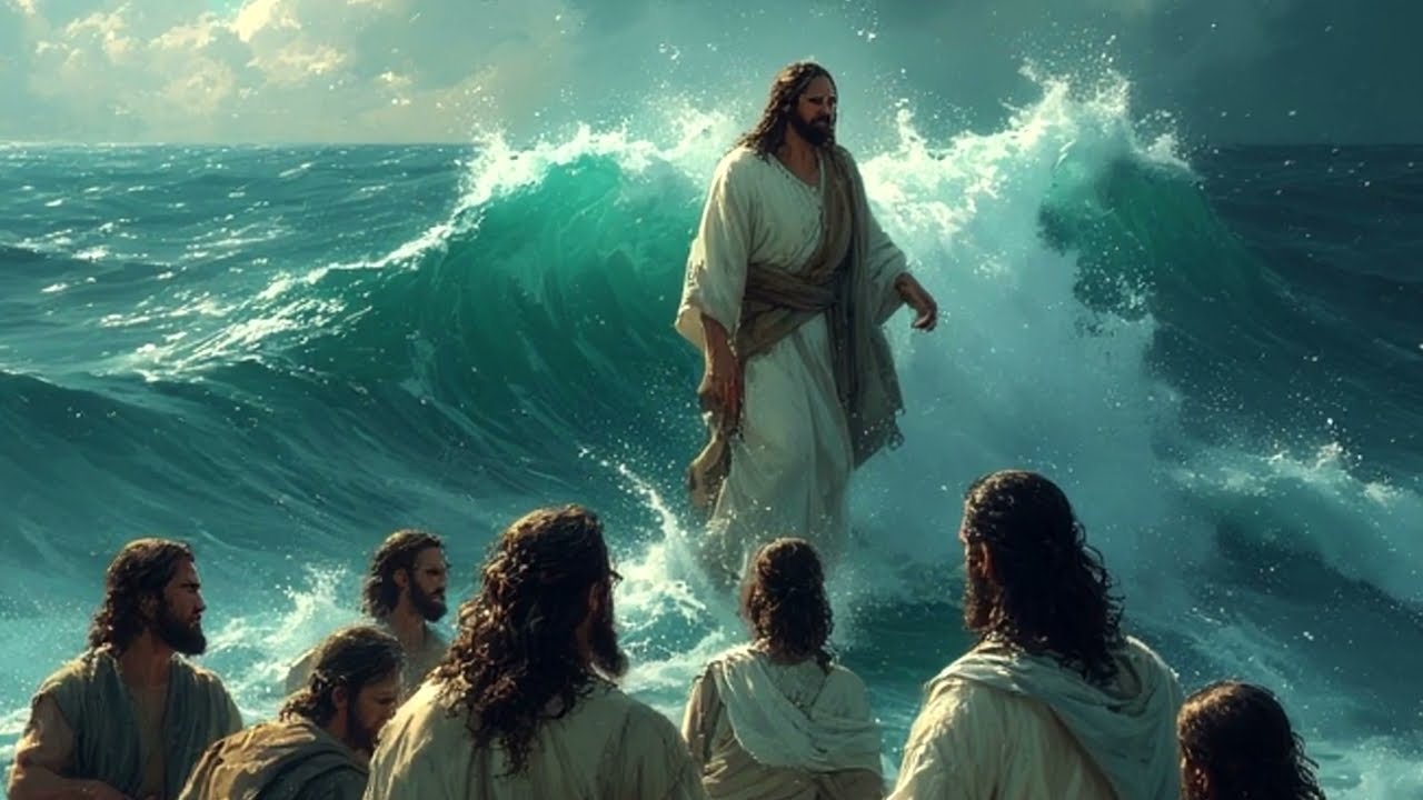 Walk on the water. (Gospel)
