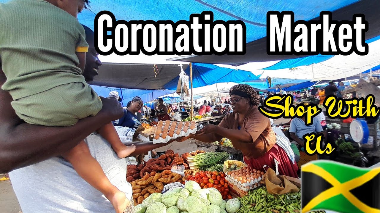 Coronation Market Downtown Kingston 🇯🇲//Shop Local Produces With Us//Food Expensive//Market VLOG