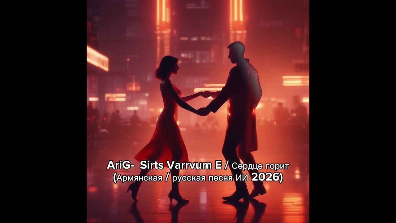 AriG- Sirts Varrvum E / Сердце горит (армянская/ русская любовная и танцевальная песня ИИ 2026) 
