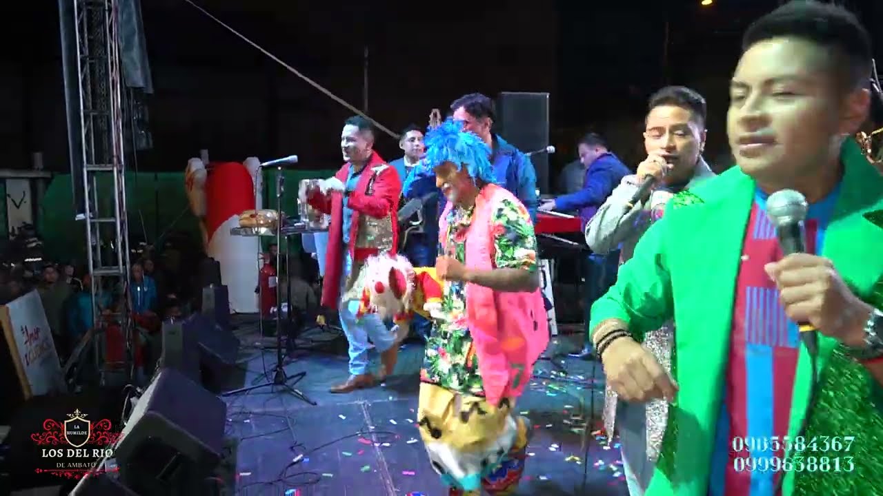 LOS DEL RIO DE AMBATO SHOW  HORA LOCA  SHOW UNICO 2024