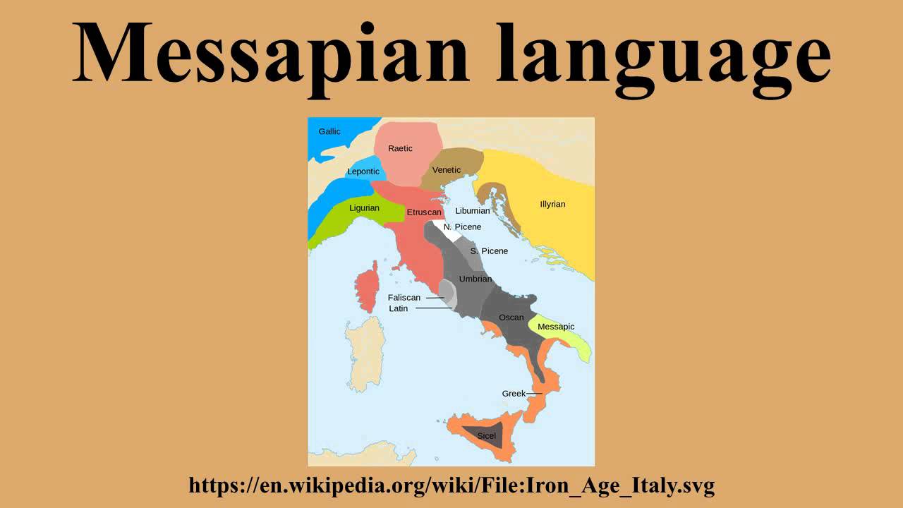 Messapian language