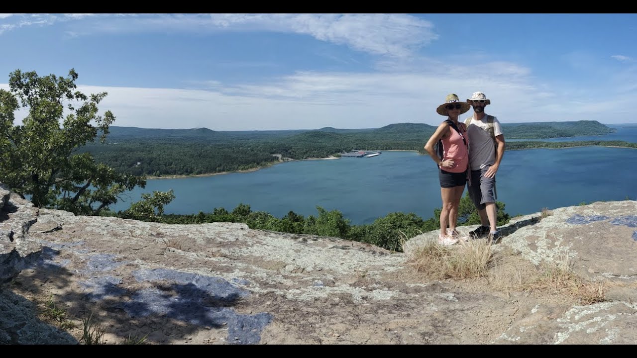Sugarloaf Mountain Island, Fairfield Bay, Arkansas.  Things to do in Arkansas