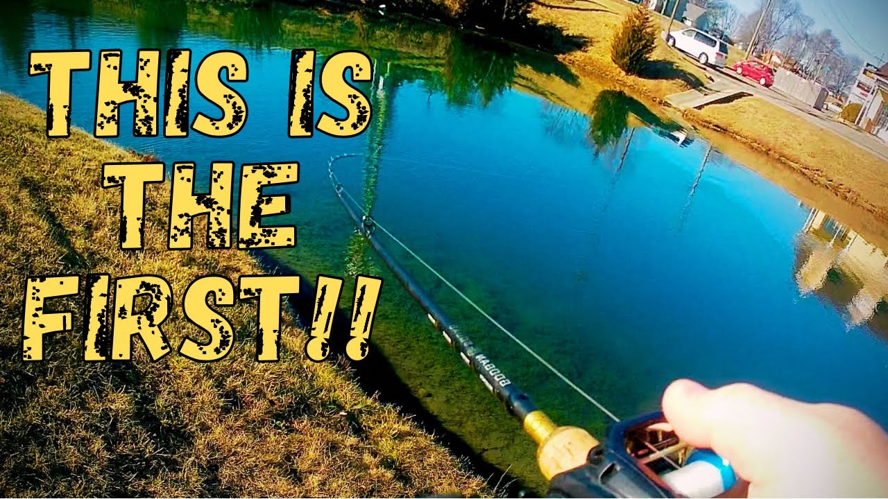 Looking for my First Bass of 2023 In My FIRST VLOG EVER!!
