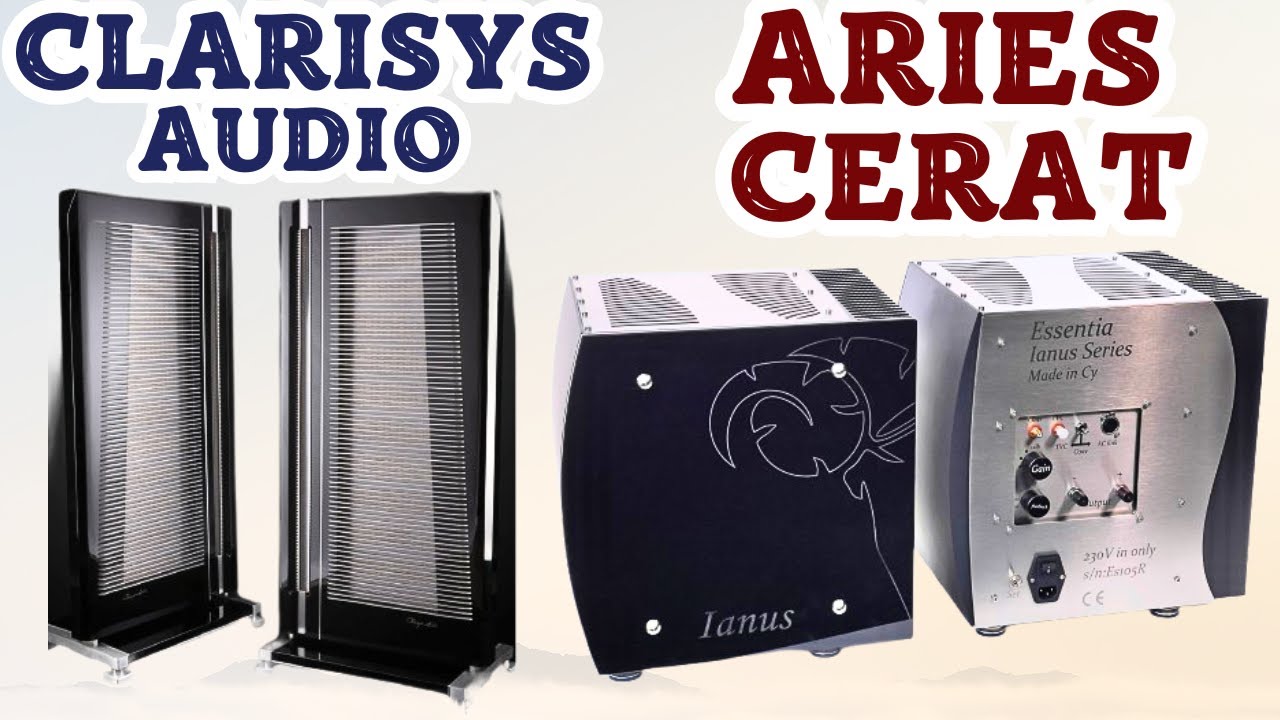ARIES CERAT SETUP & CLARISYS AUDIO STUDIO PLUS LOUDSPEAKERS. #hifi #stereo #audiotest