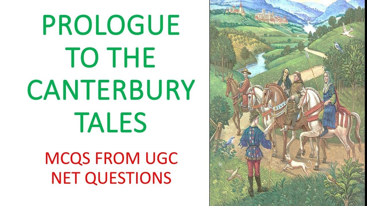 Mcqs from ugc net questions-Prologue to the Canterbury tales #pgtrbenglish #pgtrb #pgtrb2025 #ugcnet