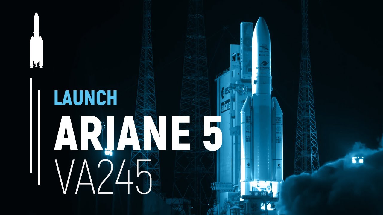 Flight VA245 &ndash; BepiColombo | Ariane 5 Launch | Arianespace