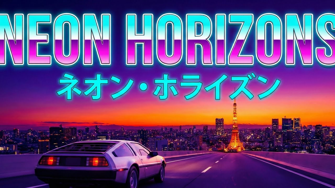 ​【夜のドライブ】80年代シティポップ Mix 🌃 Neon Horizons